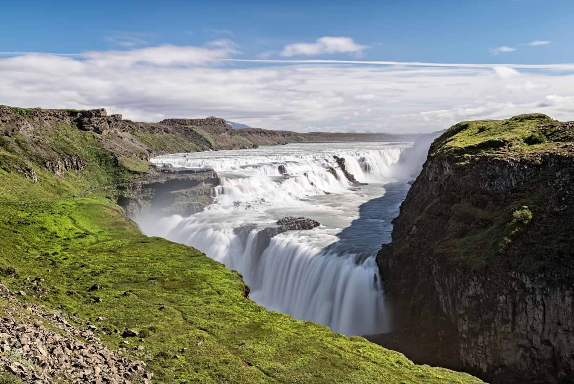 gullfoss road trip en islande