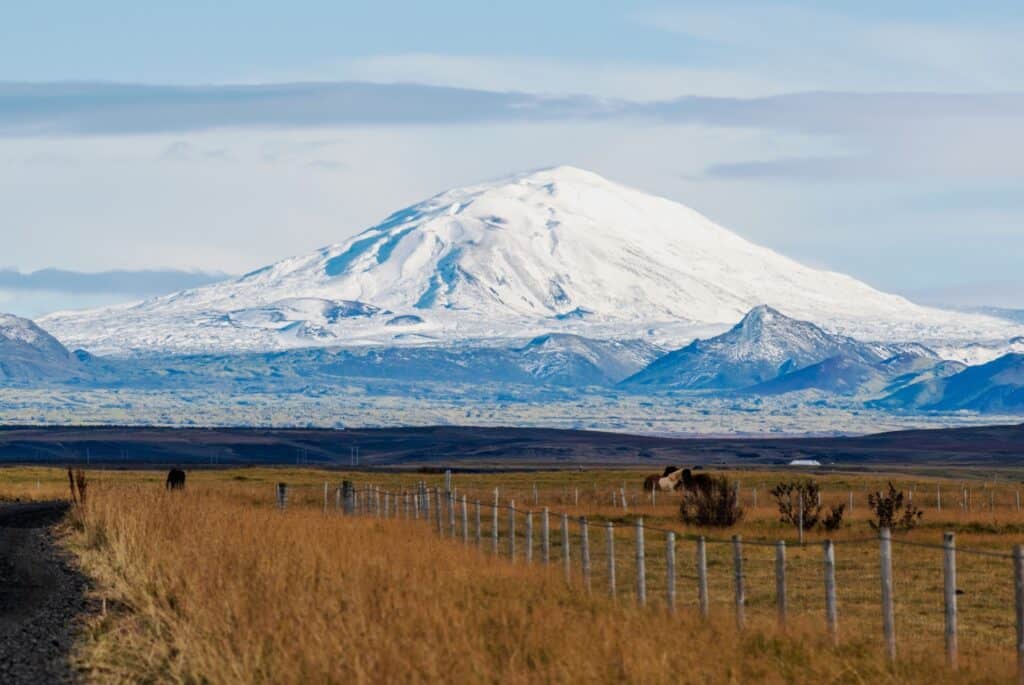 Excursion en super jeep au volcan Hekla