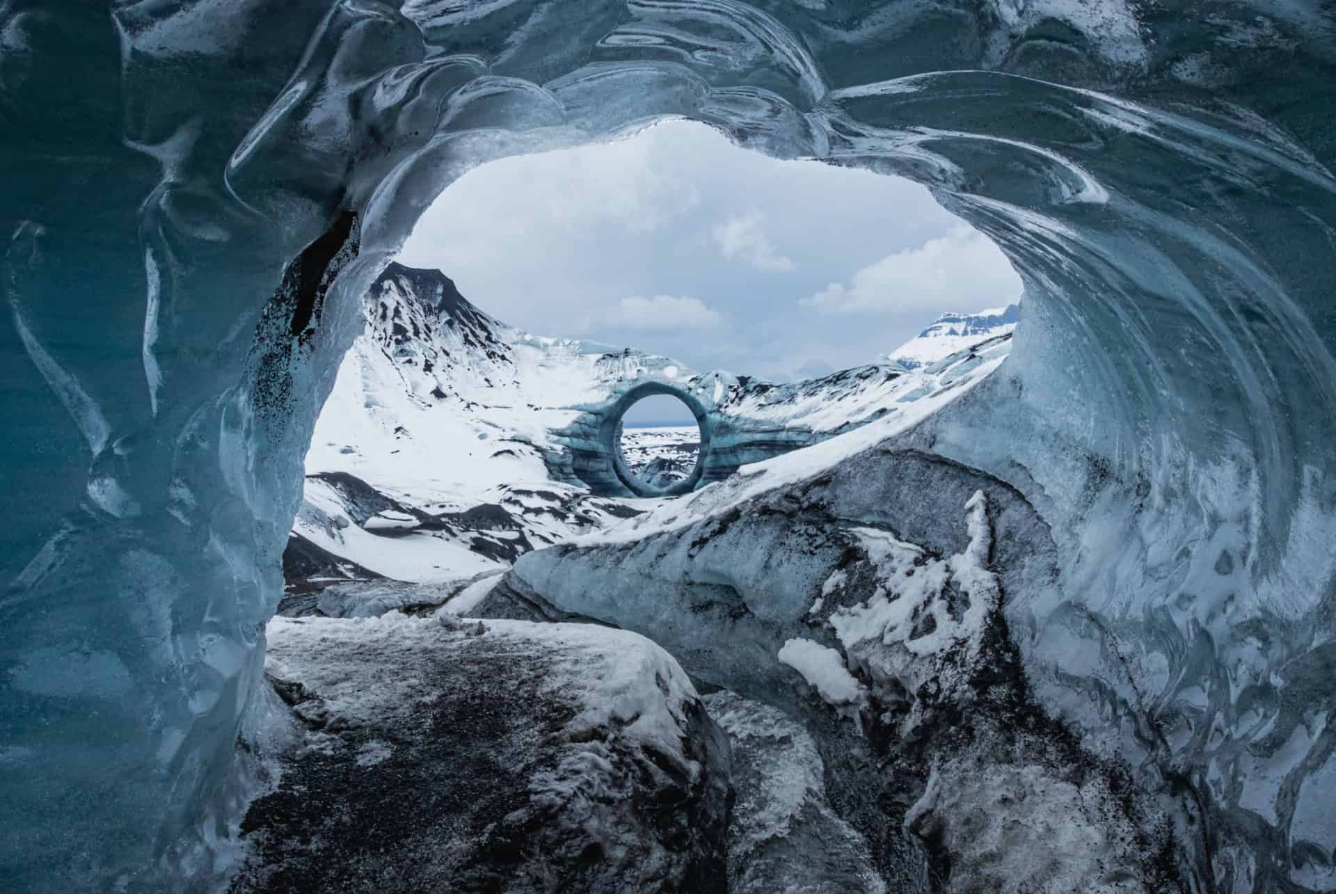 La grotte de glace Katla