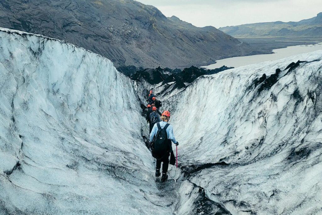 Randonnée guidée sur le glacier Sólheimajökull
