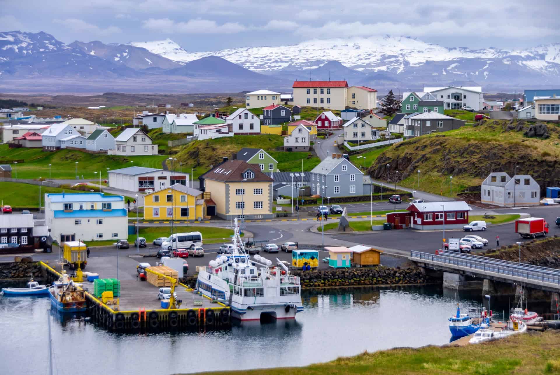 stykkisolmur peninsule snaefellsnes