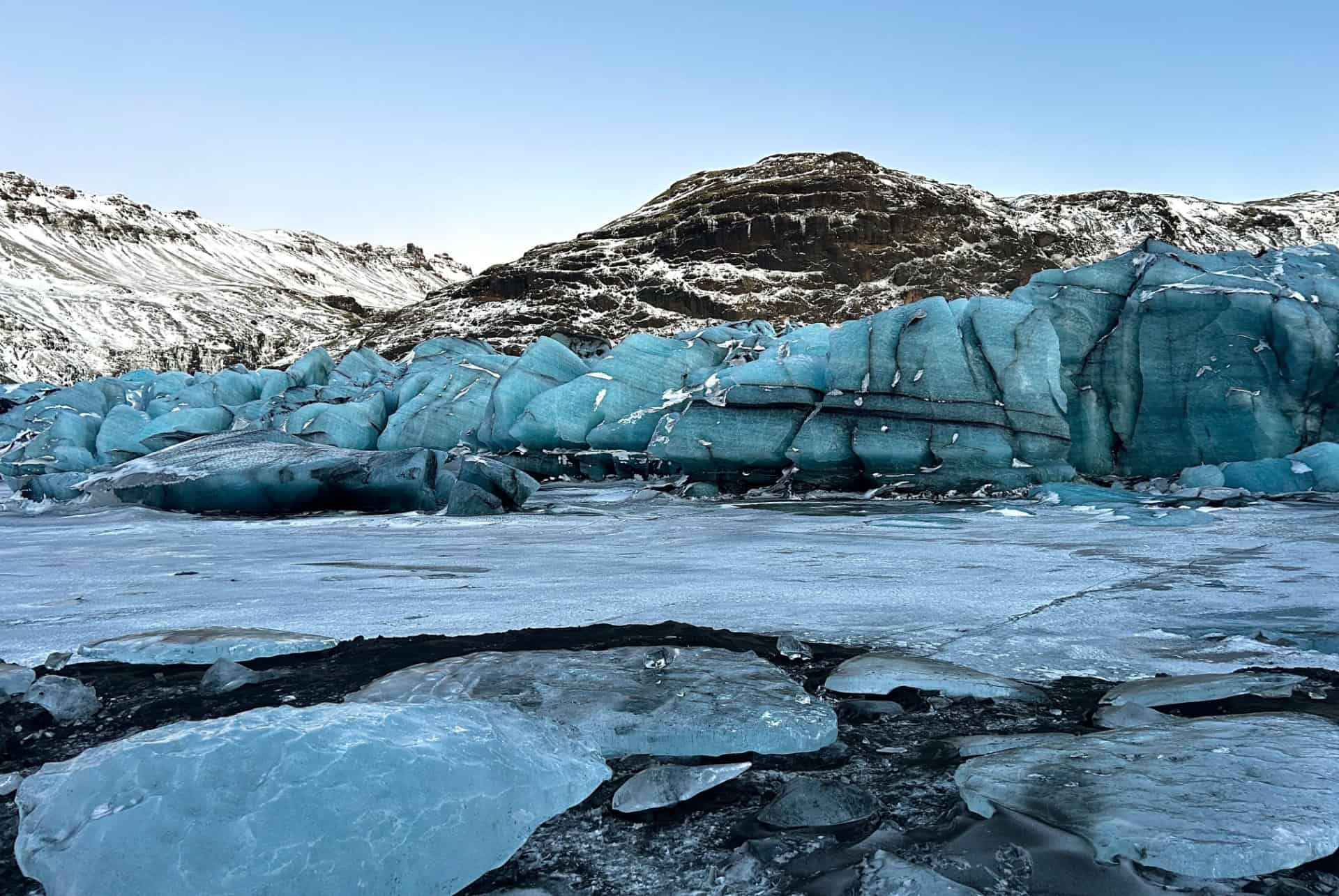 histoire du glacier solheimajokull