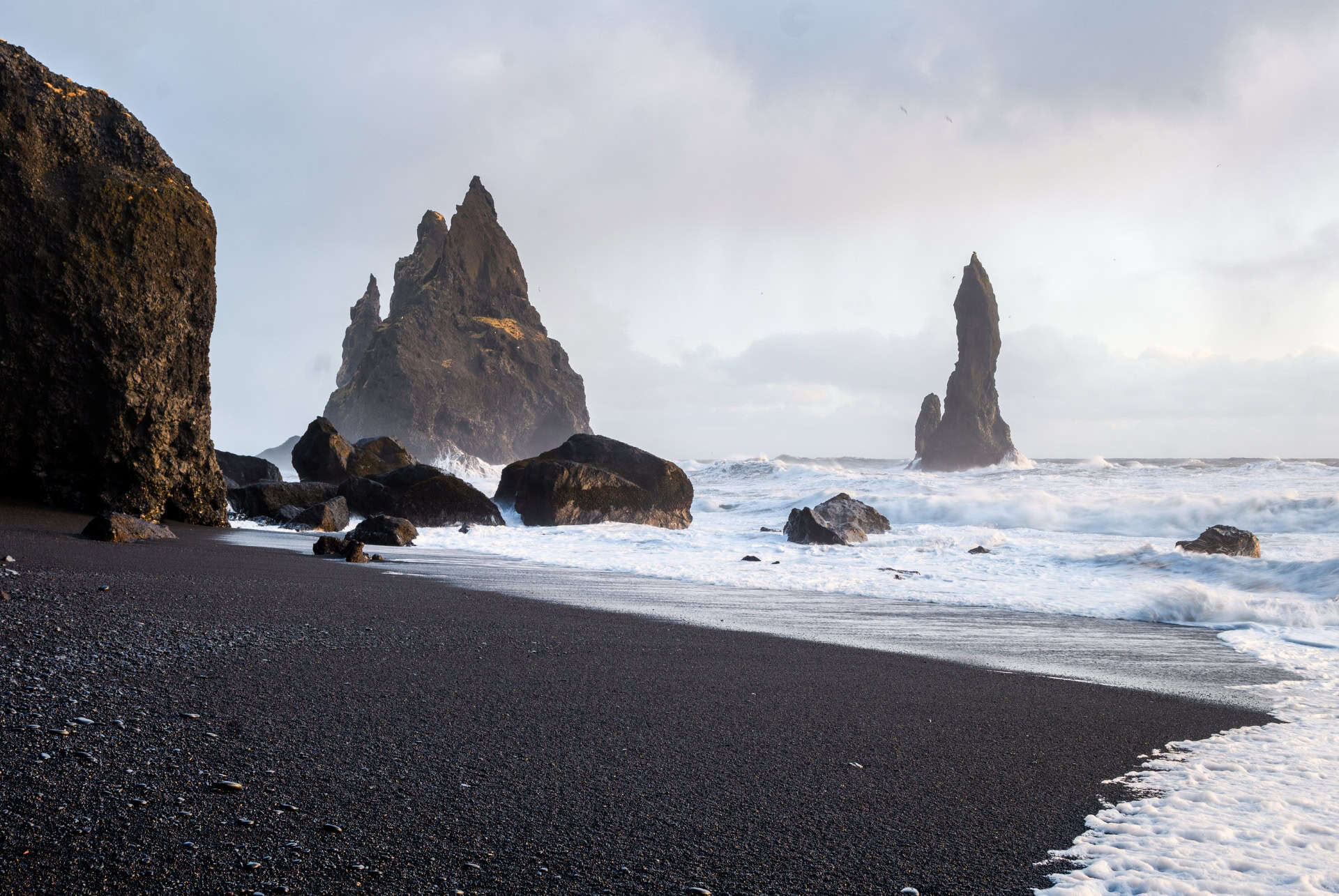 islande en famille plage vik