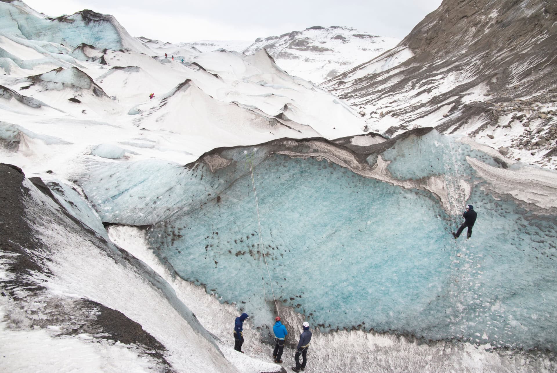 que faire au glacier solheimajokull