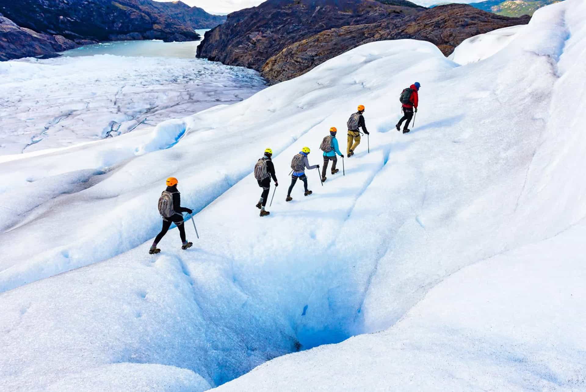 randonnee sur le glacier