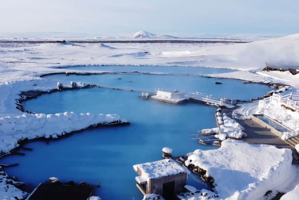 Entrée au Earth Lagoon Myvatn