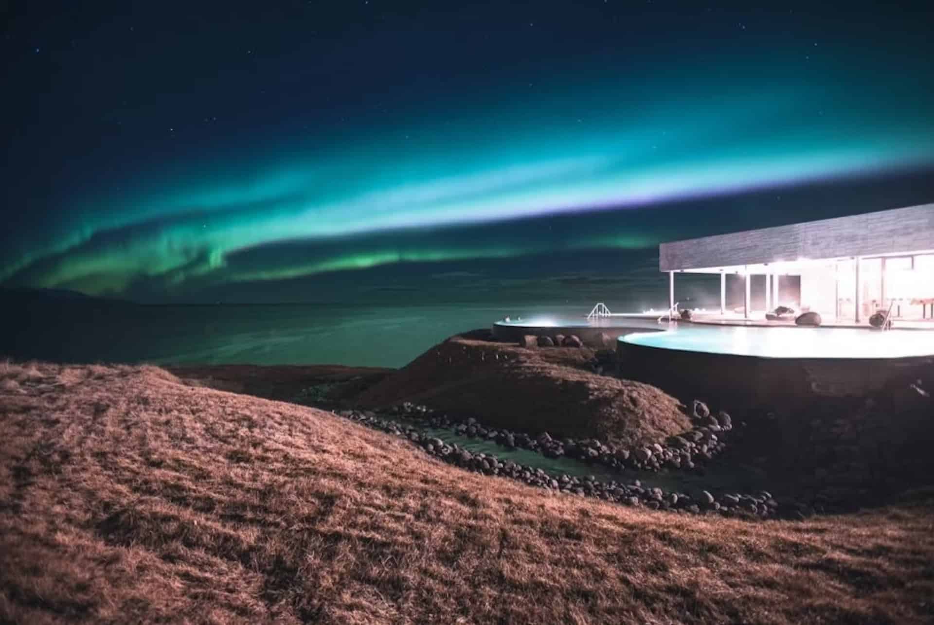 aurores boreales bains thermaux husavik aurores boreales bains thermaux husavik