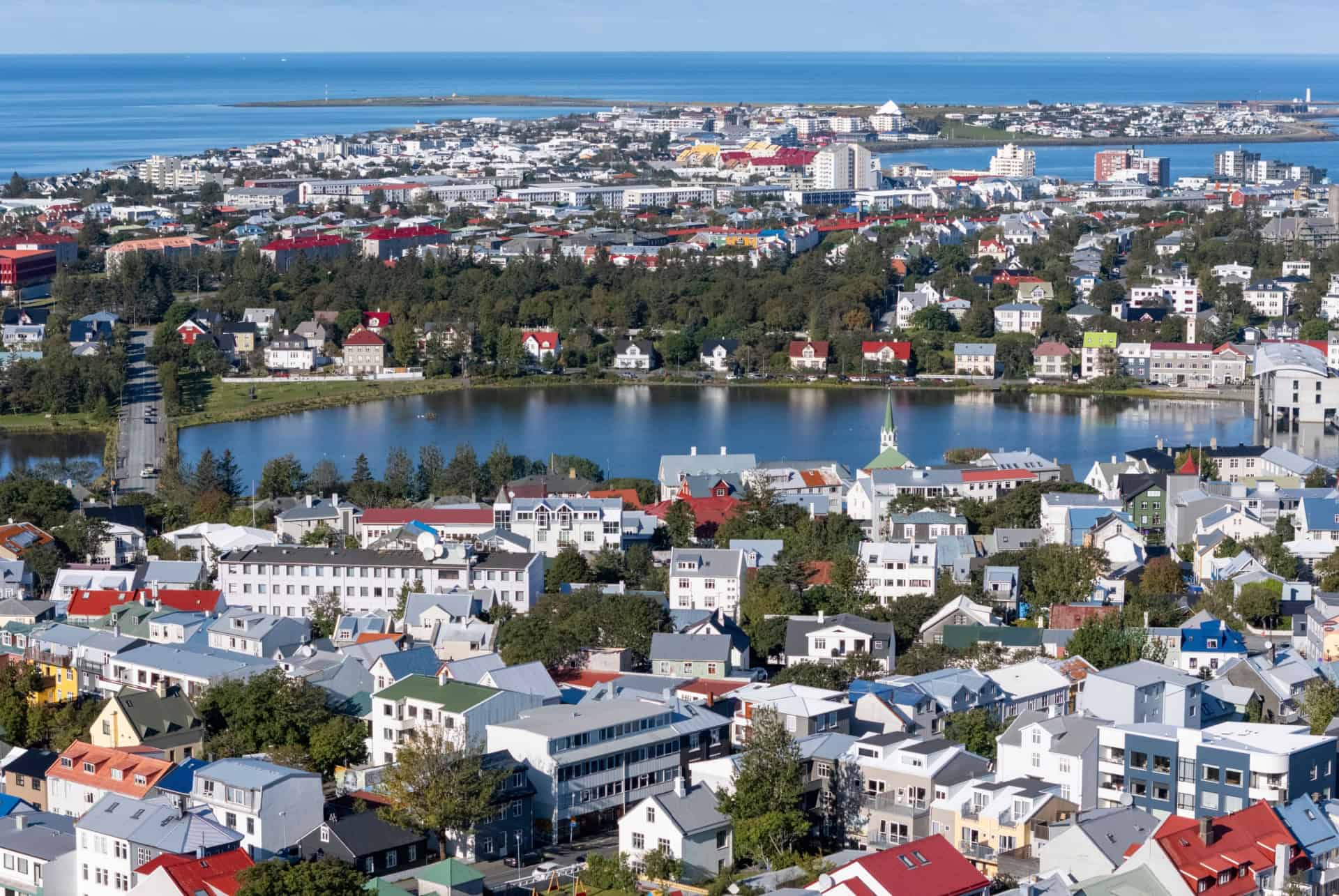 Les quartiers de Reykjavik