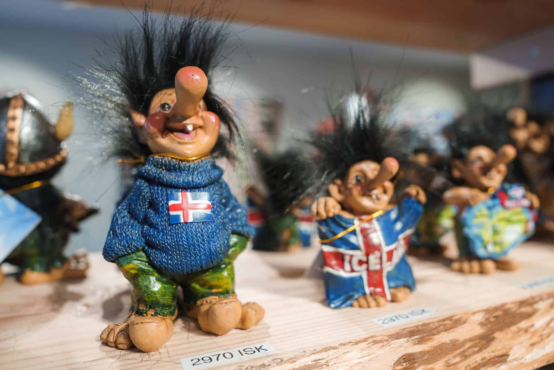 trolls que ramener d'un voyage en islande
