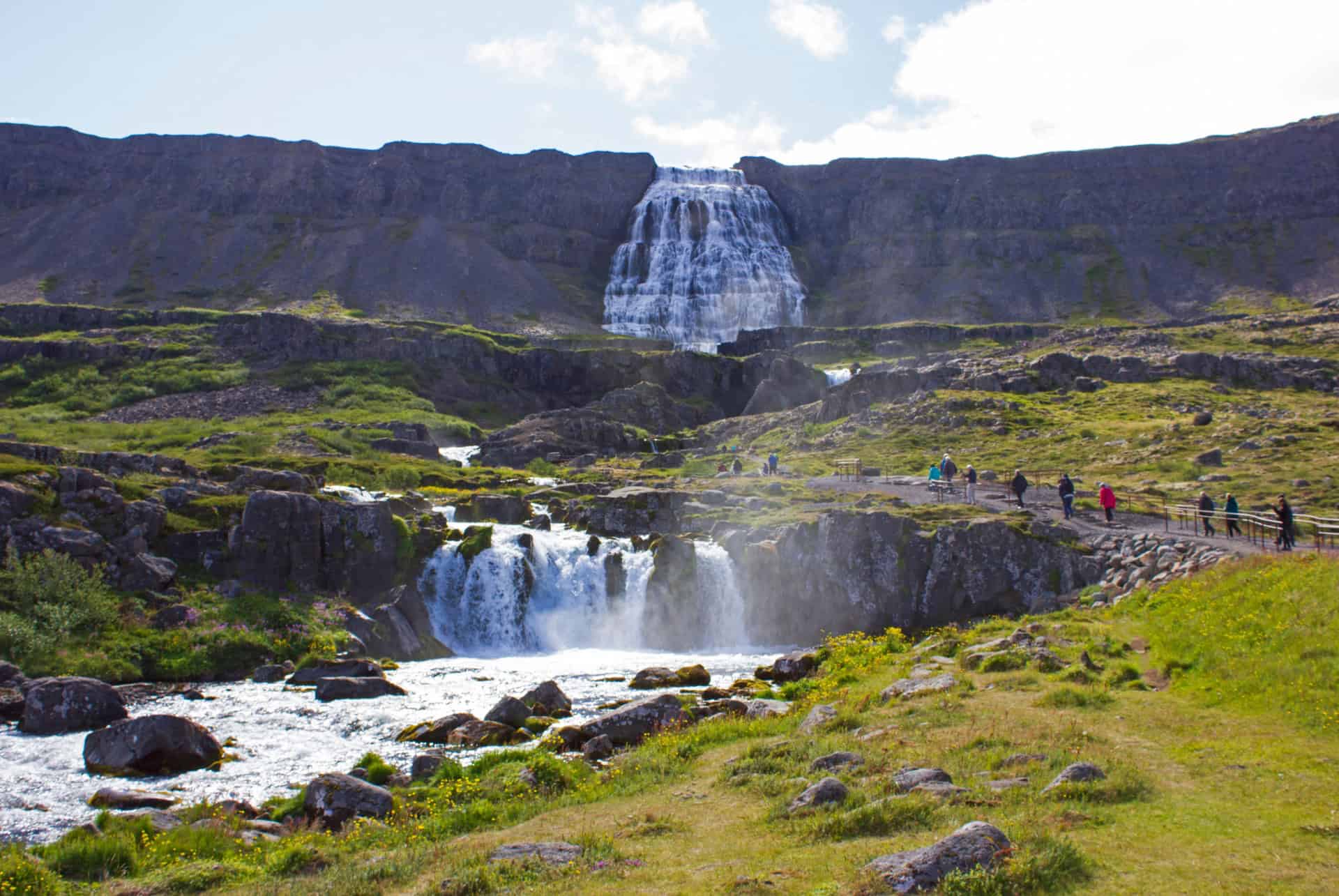 randonnee cascade dynjandi
