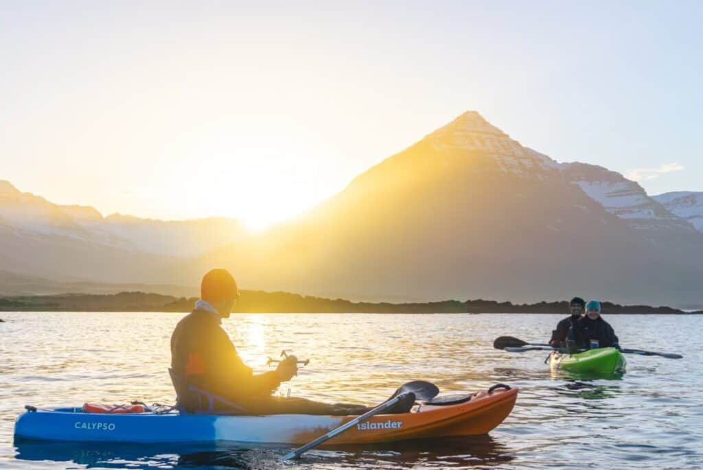 Excursion en kayak à Djúpivogur