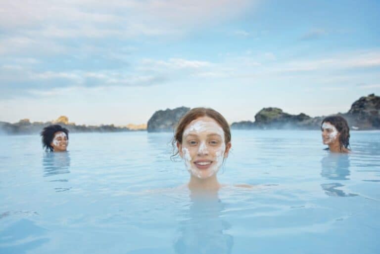 Entrée classique au Blue Lagoon