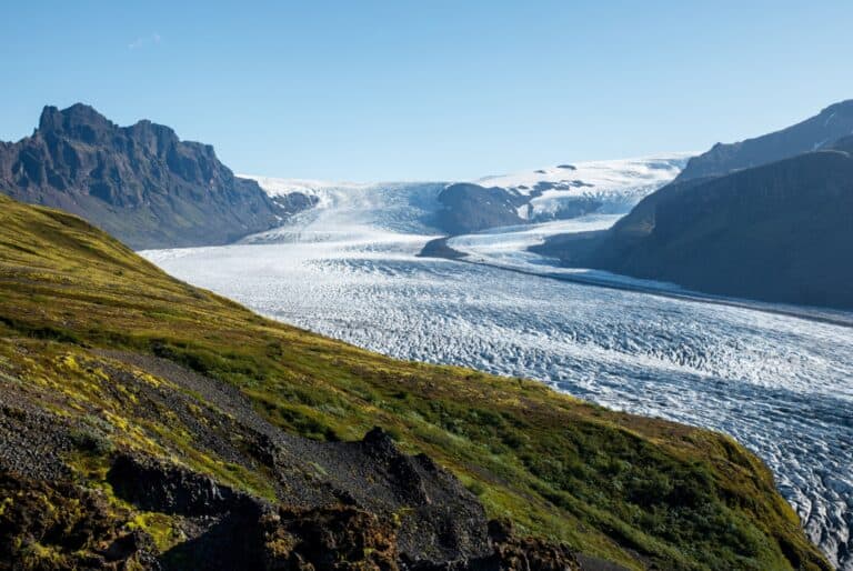 Randonnée sur le glacier Skaftafell