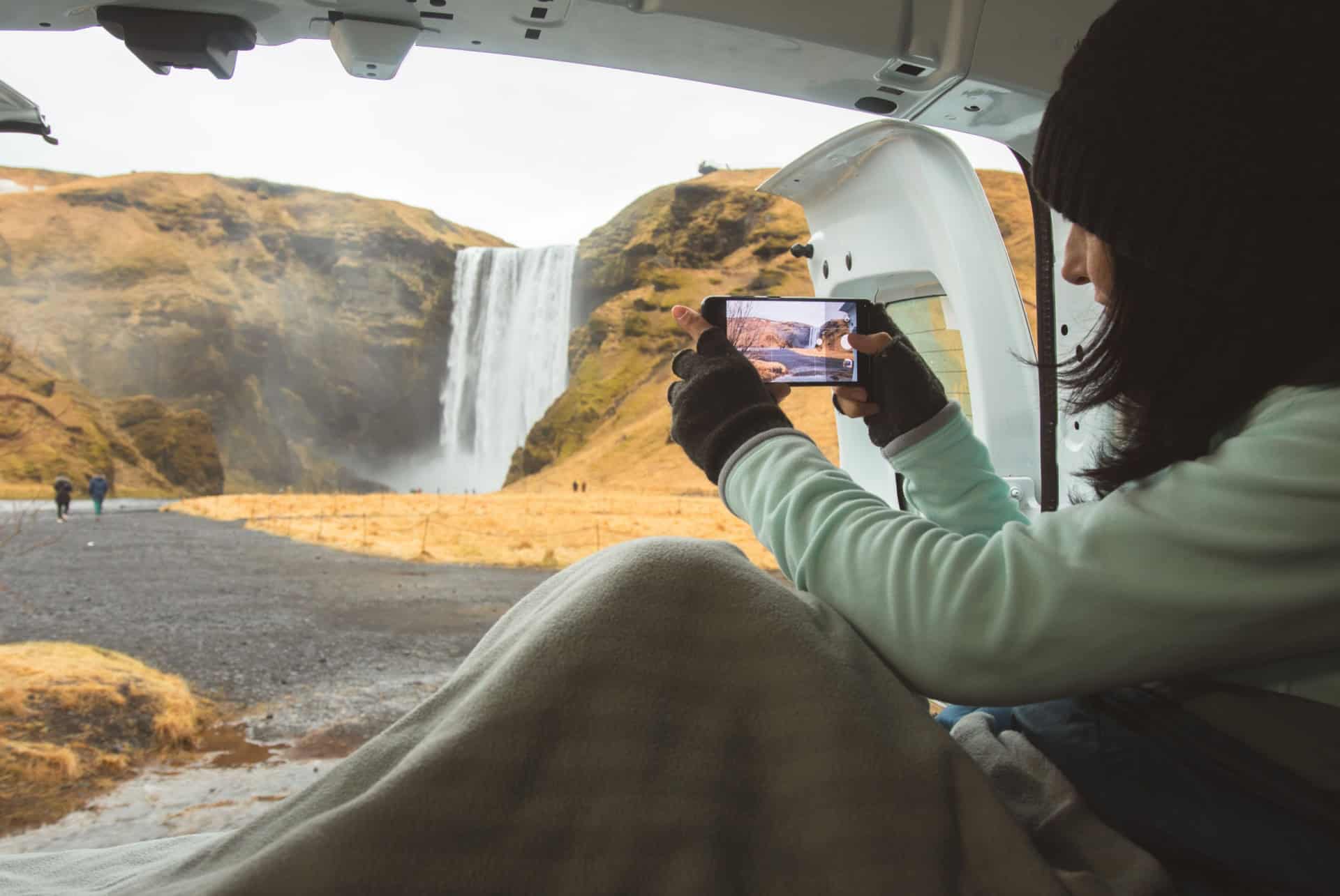 vanlife islande