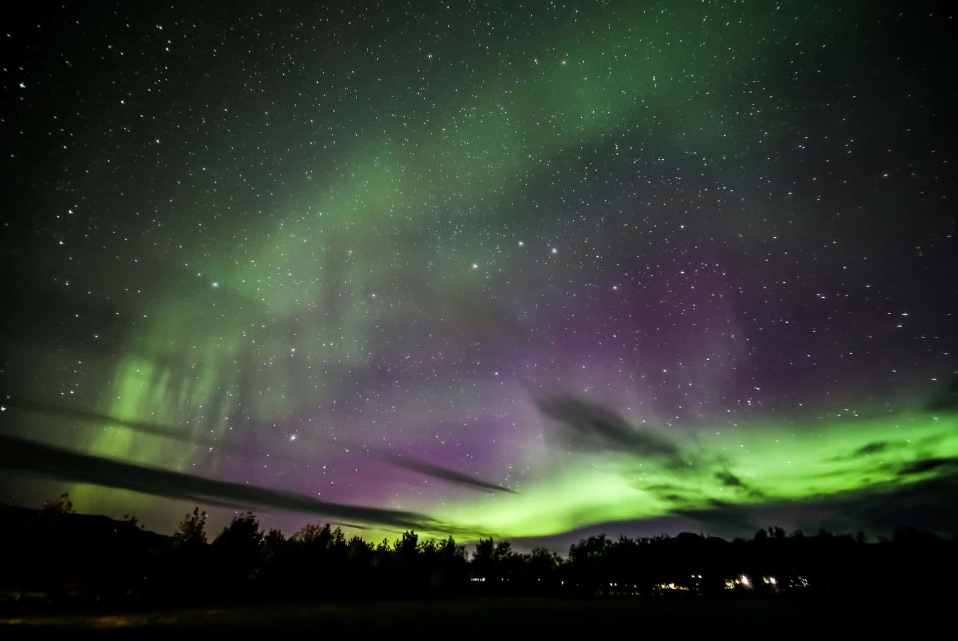 aurores boreales a akureyri