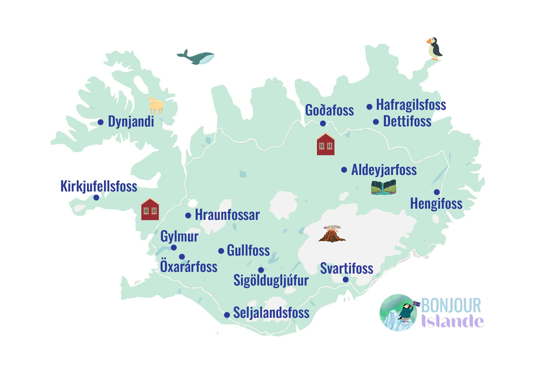 cascades islande