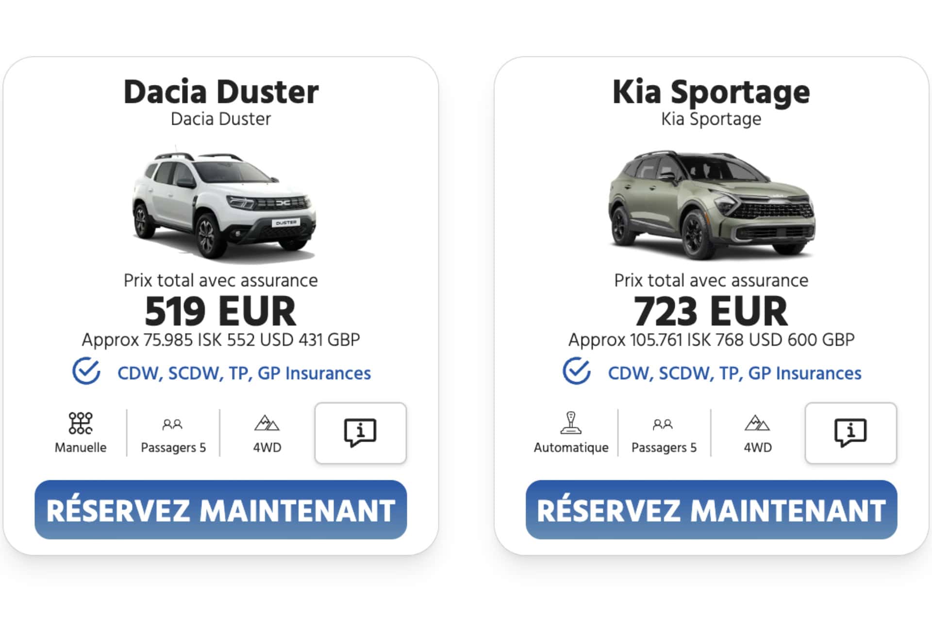 exemple de location