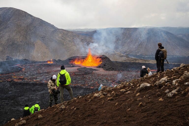 Randonnée sur le volcan Fagradalsfjall