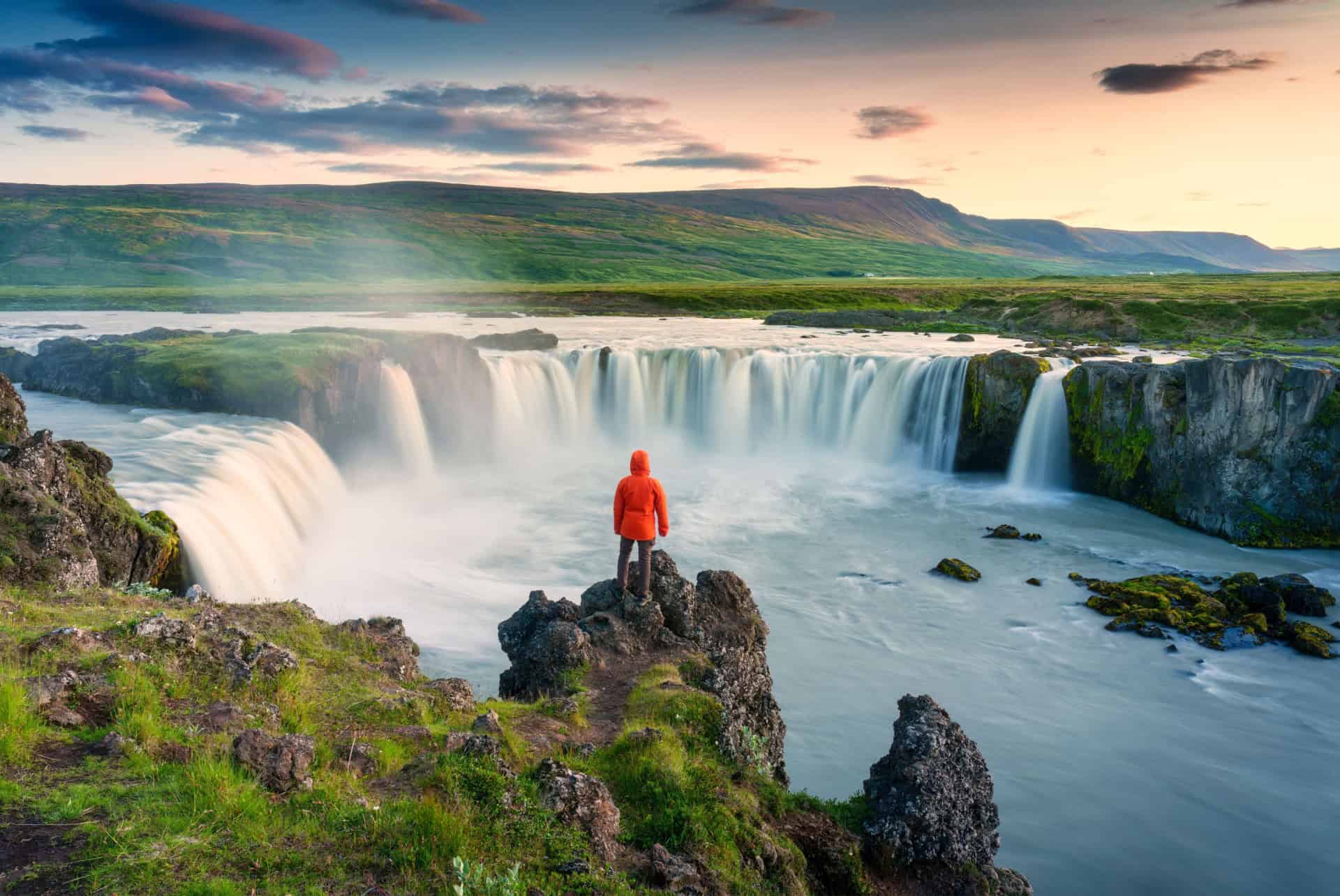 godafoss cascade islande