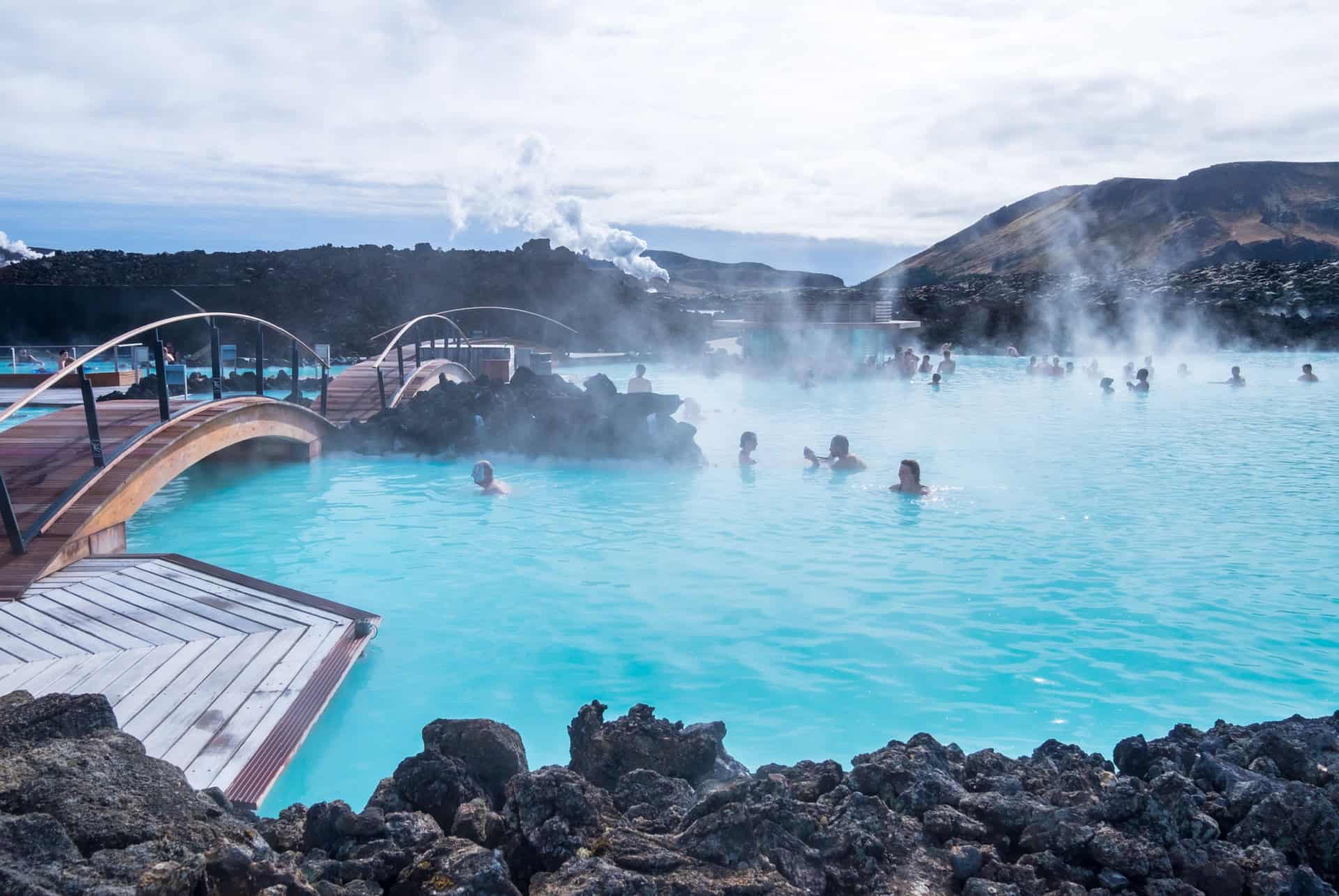 blue lagoon islande en juin
