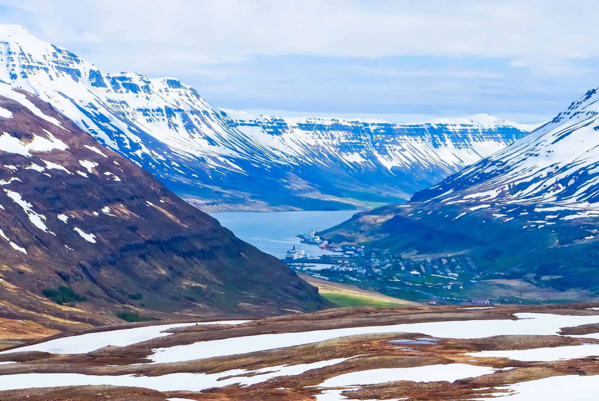 islande en mai neige