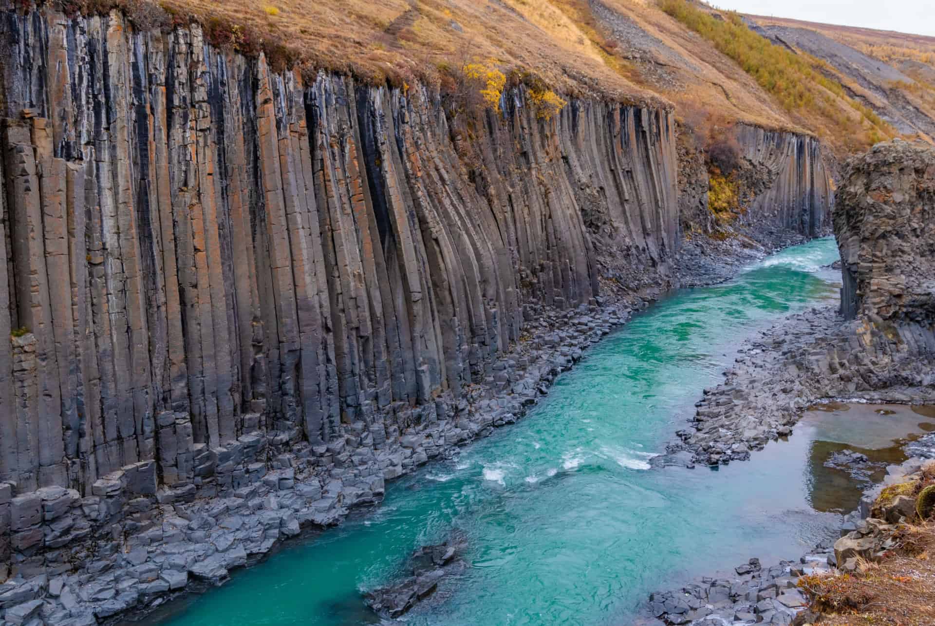 le canyon de stuðlagil