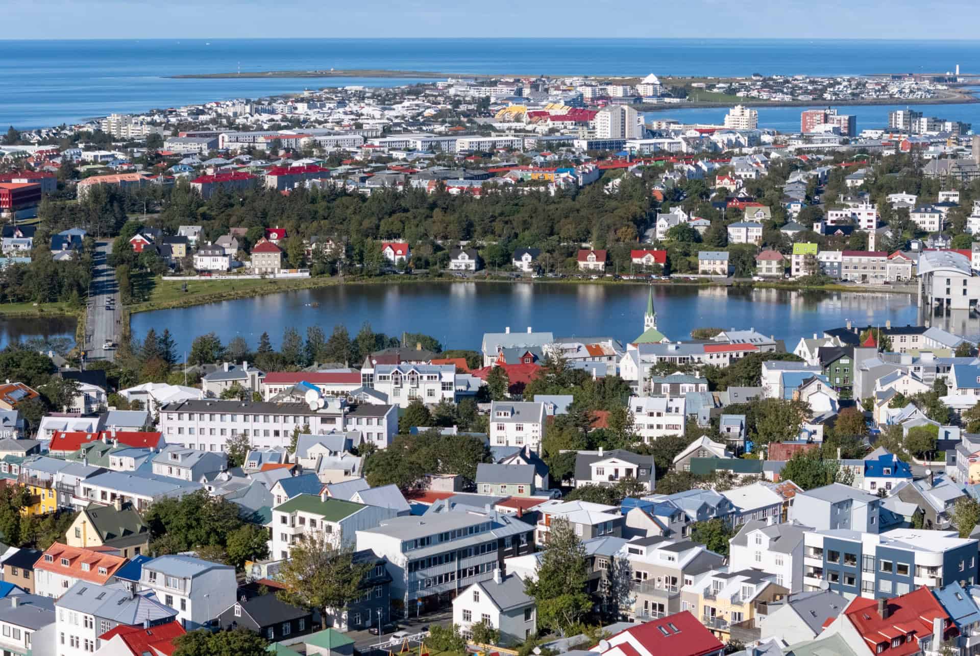 vue panoramique reykjavik vue panoramique reykjavik
