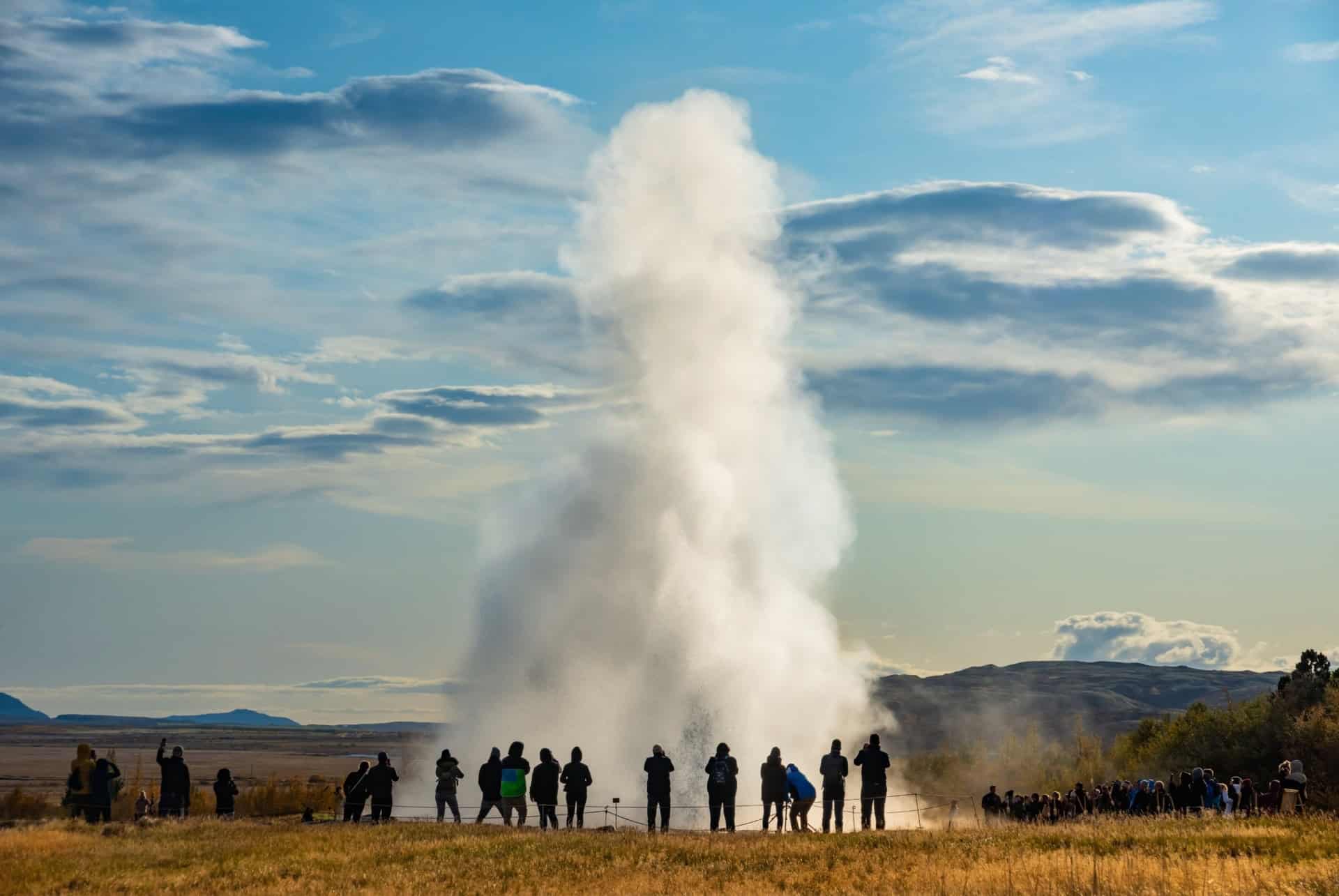 cercle or islande en automne