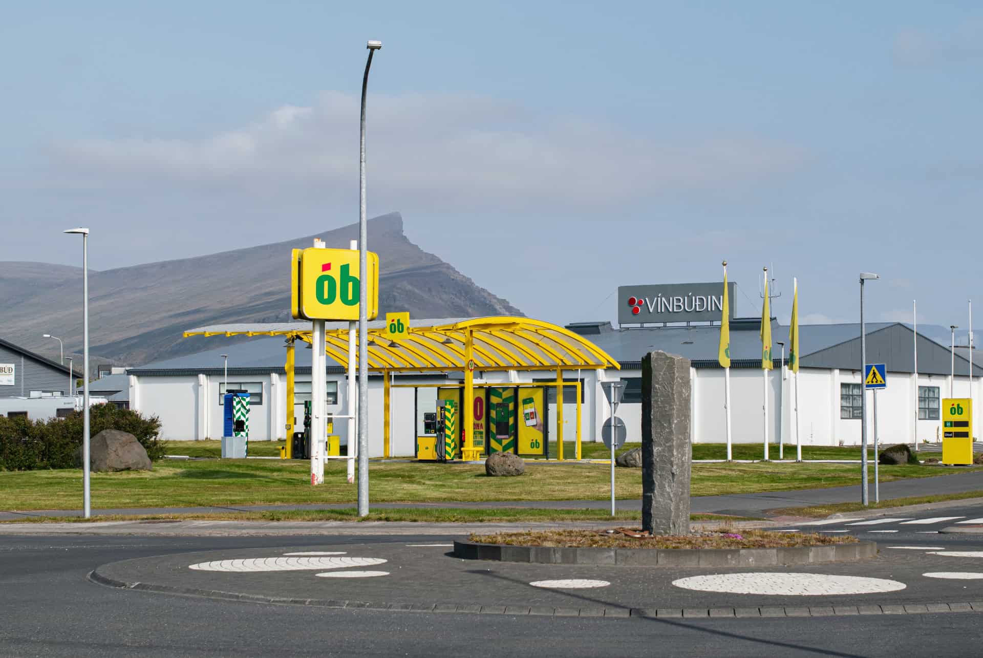 station ob conduire islande