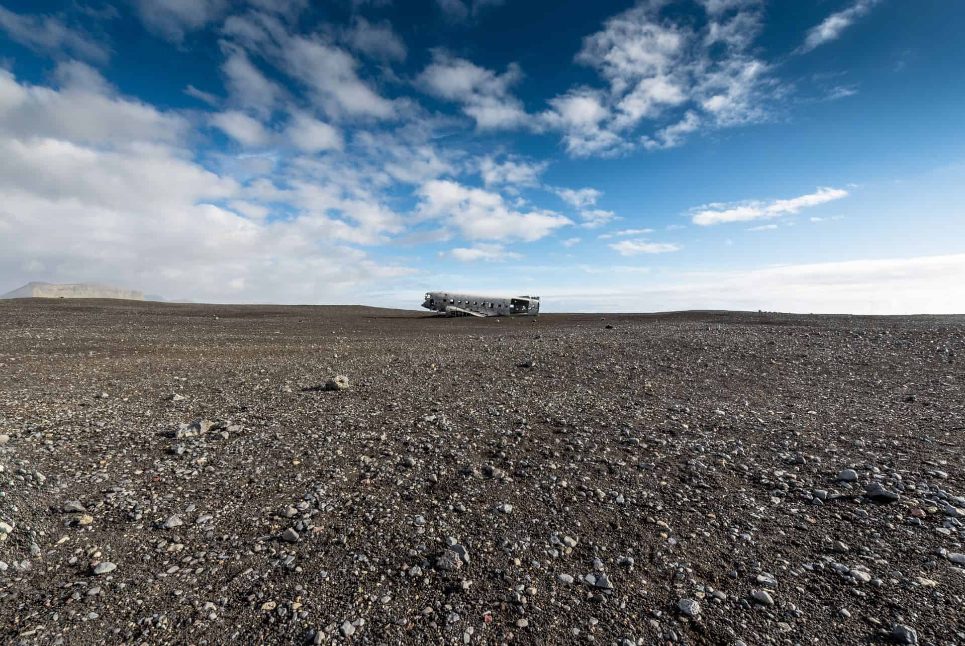 epave de lavion dc3 islande alentours
