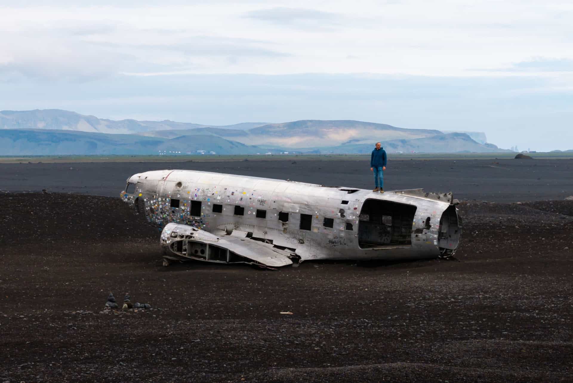 epave avion dc3 en islande