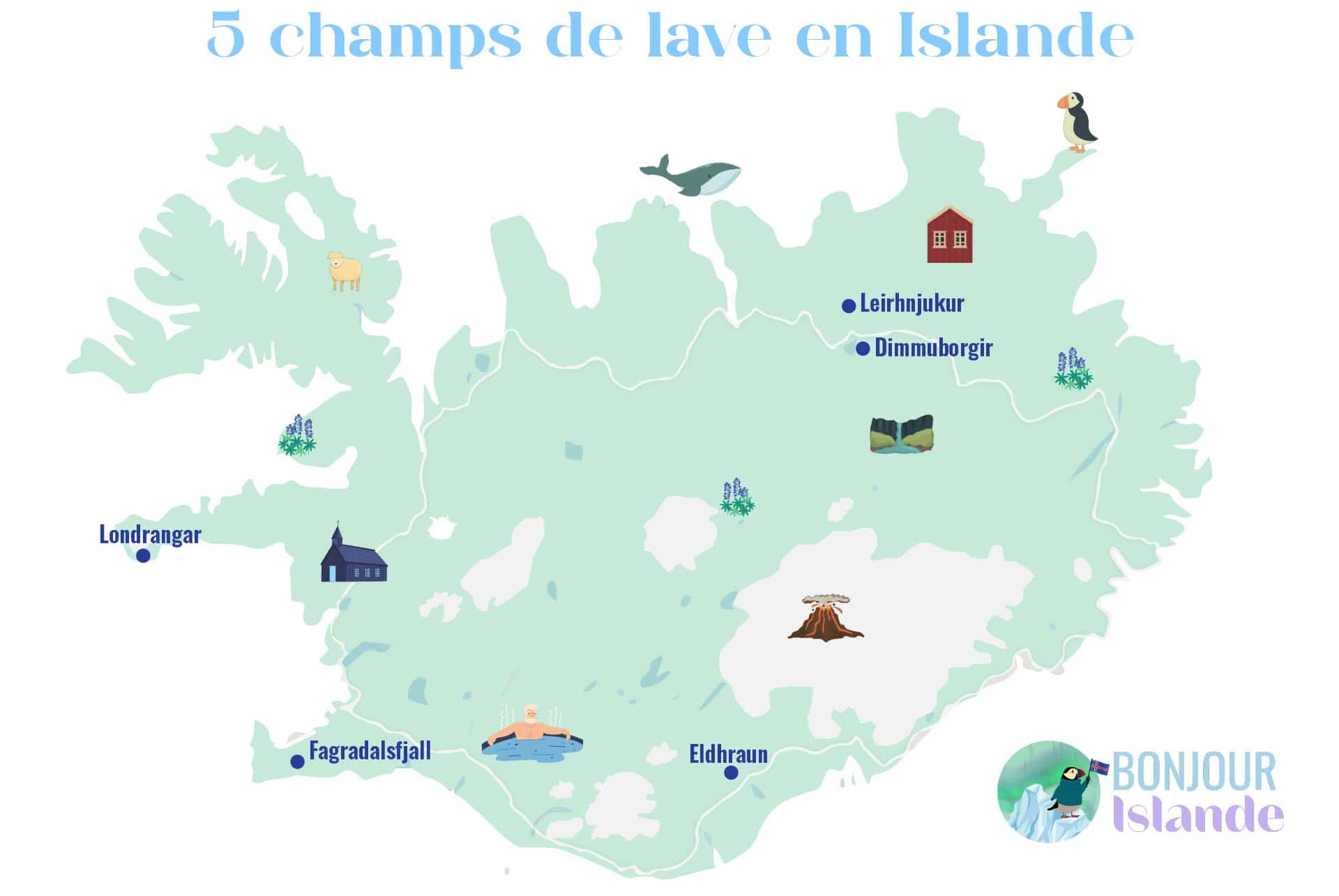 champs de lave map