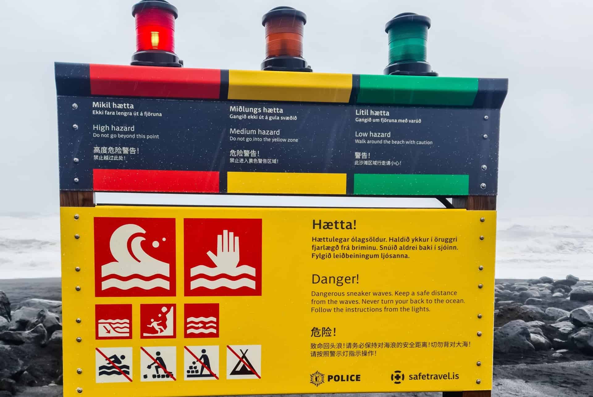 panneaux dangers