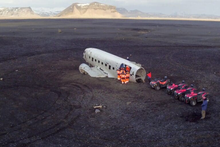 Journée d'excursion vers la côte sud et l'avion DC3