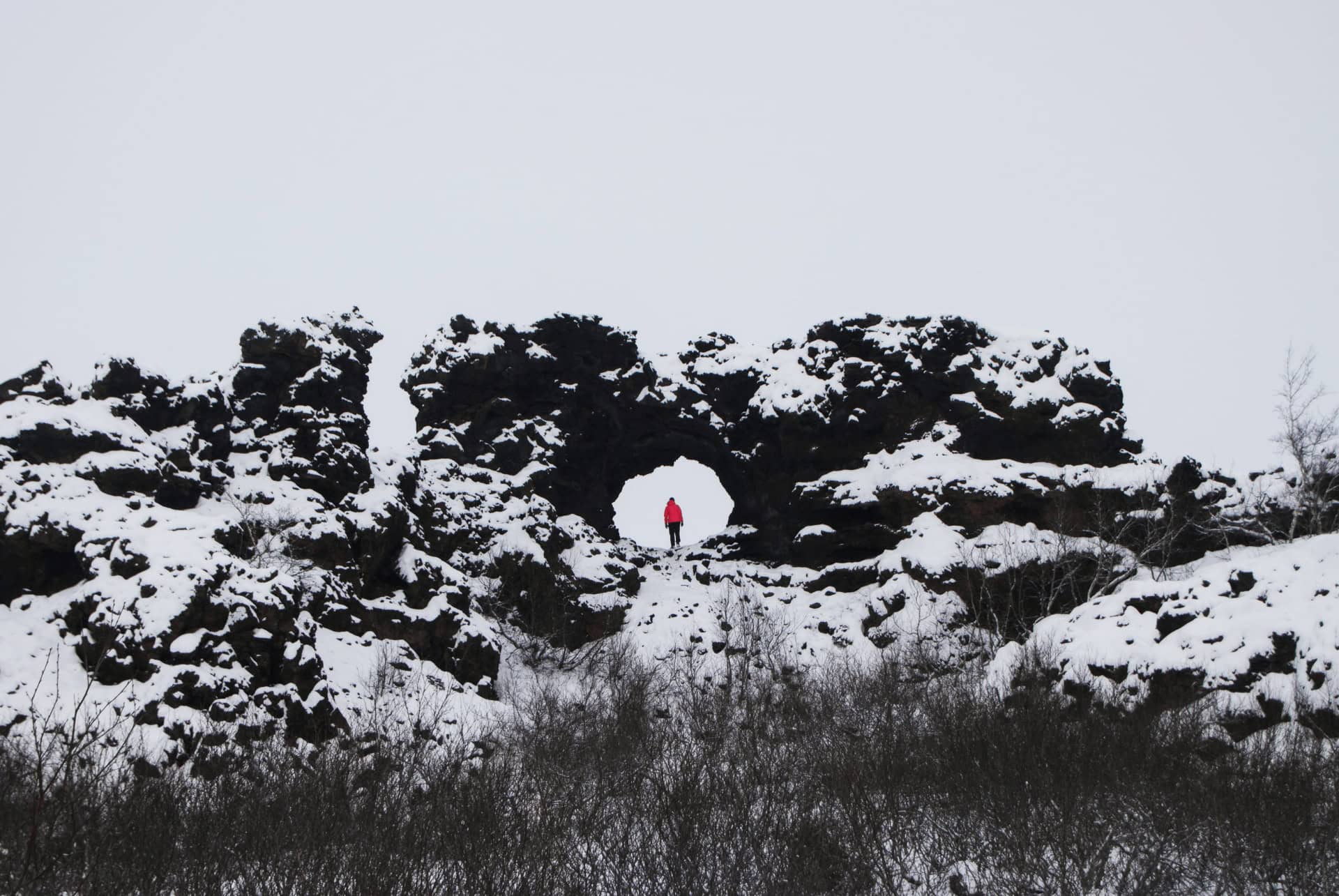 dimmuborgir islande fevrier