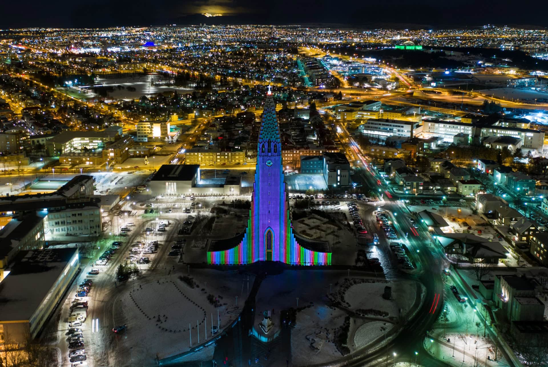 festival lumieres hiver islande fevrier
