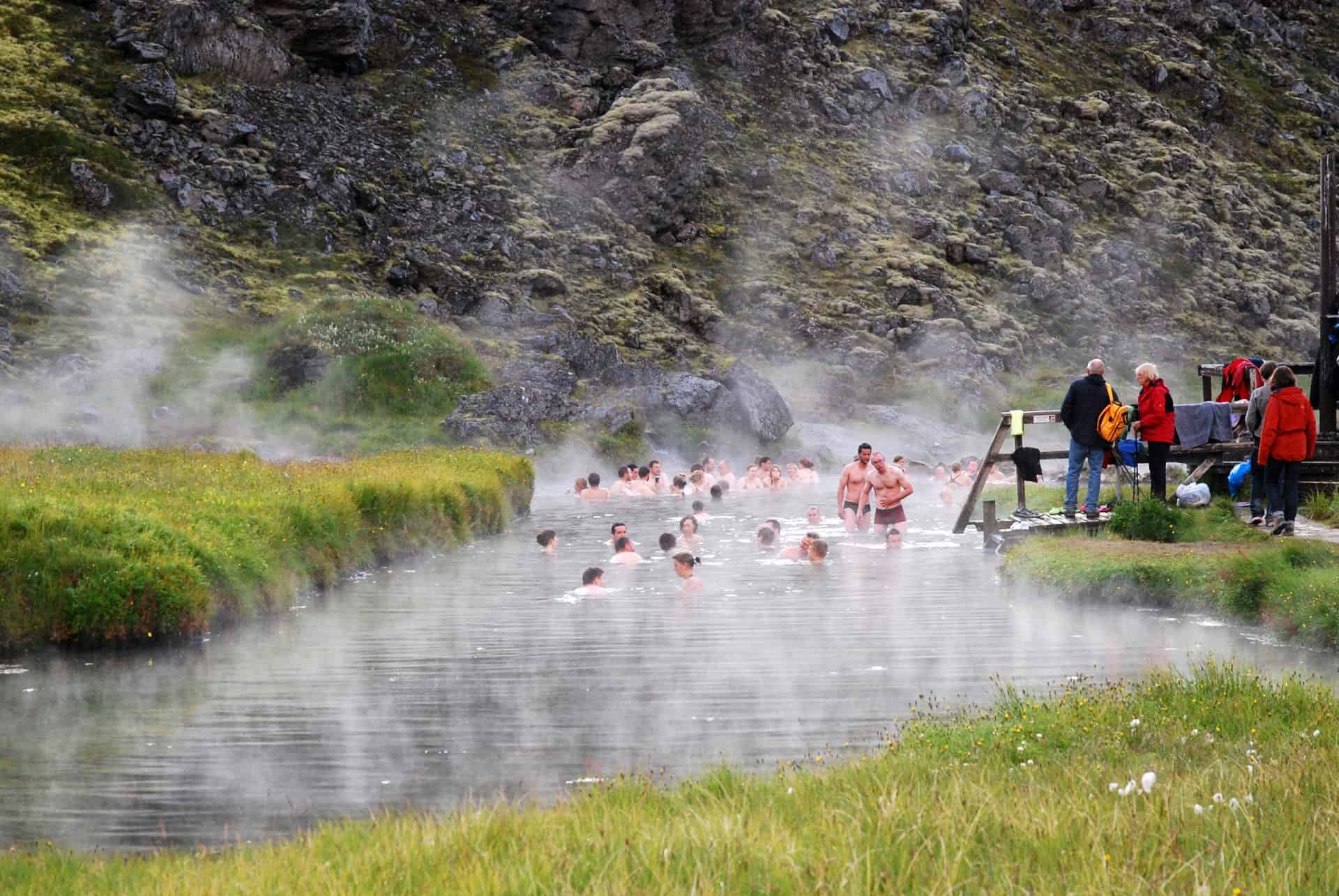 landmannalaugar sources chaudes naturelles