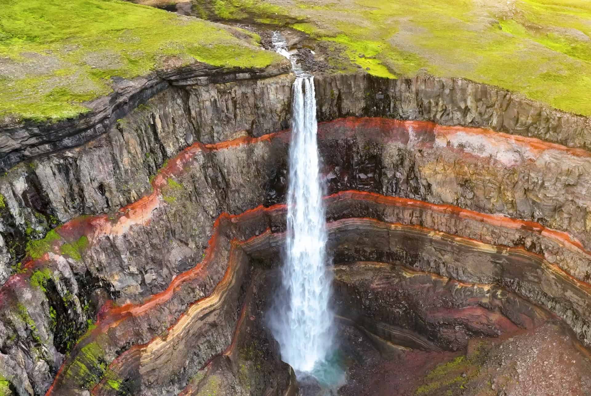 hengifoss cascade